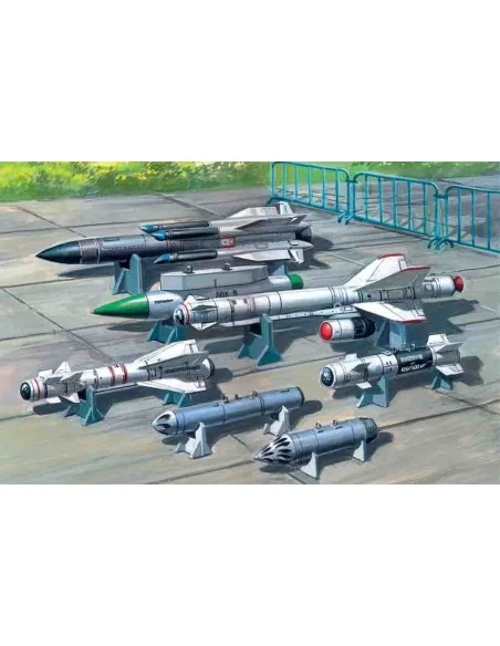 Soviet Air-to-Surface Armament (X-29T, X-31P, X-59M missiles, B-13L...