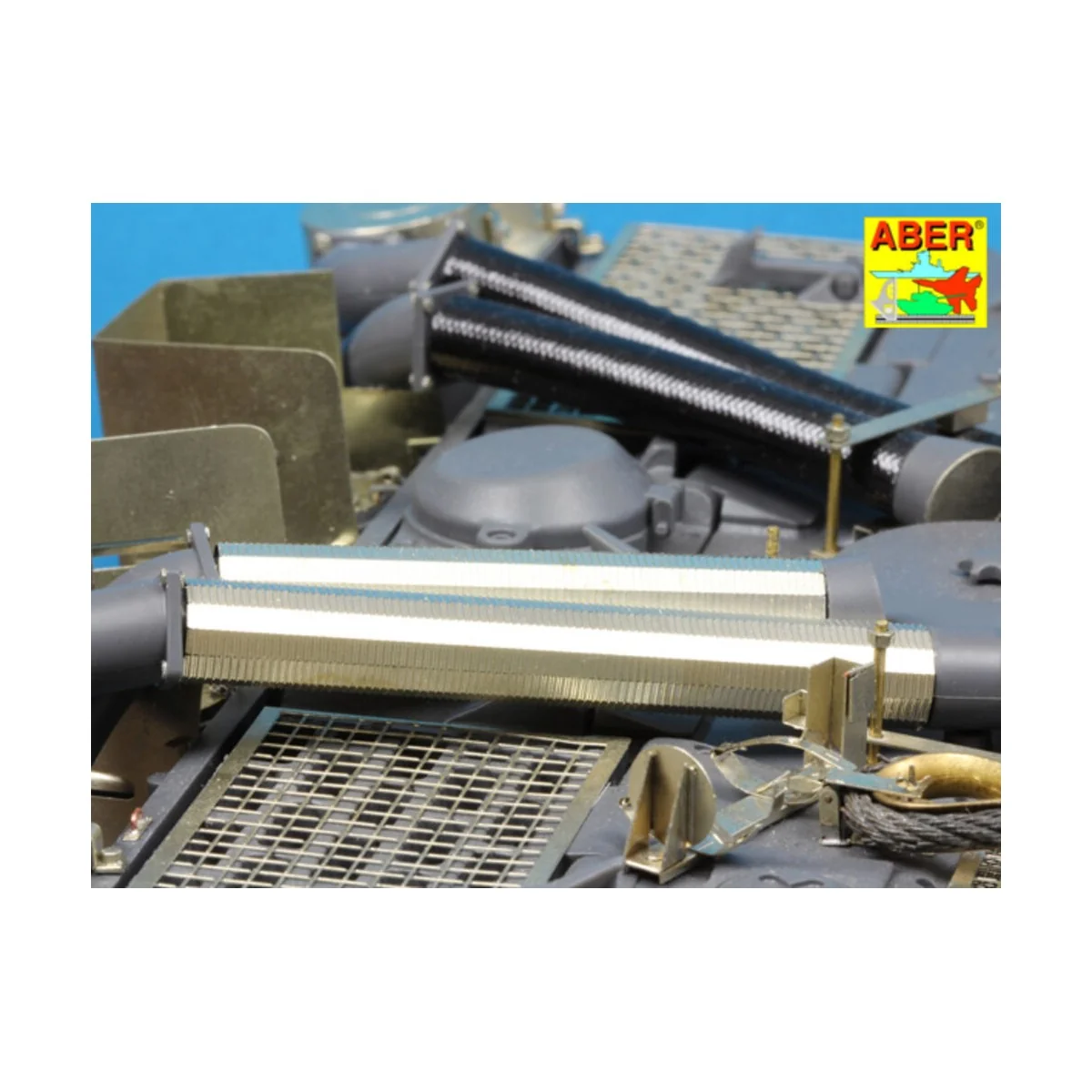 Feifel air cleaners tubes for Tiger I, 1/16 - Aber Models 16031 Feifel air cleaners tubes for Tiger I, 1/16 - Aber Models 16031