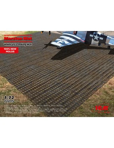 Marston Mat, US Landing Mat WWII (100% new molds), 1/72 - ICM 72215