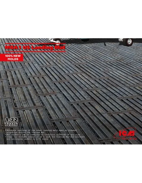 M8A1 US Landing Mat (100% new molds), 1/72 - ICM 72216