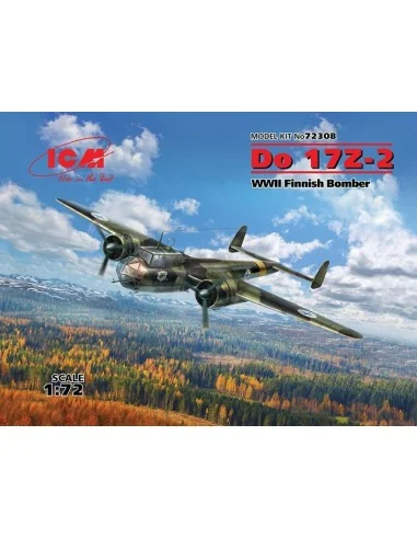 Do 17Z-2, WWII Finnish Bomber, 1/72 - ICM 72308