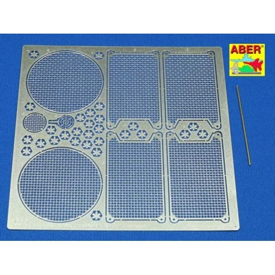 Tiger II - Vol.2B- Grilles - Aber Models 16035