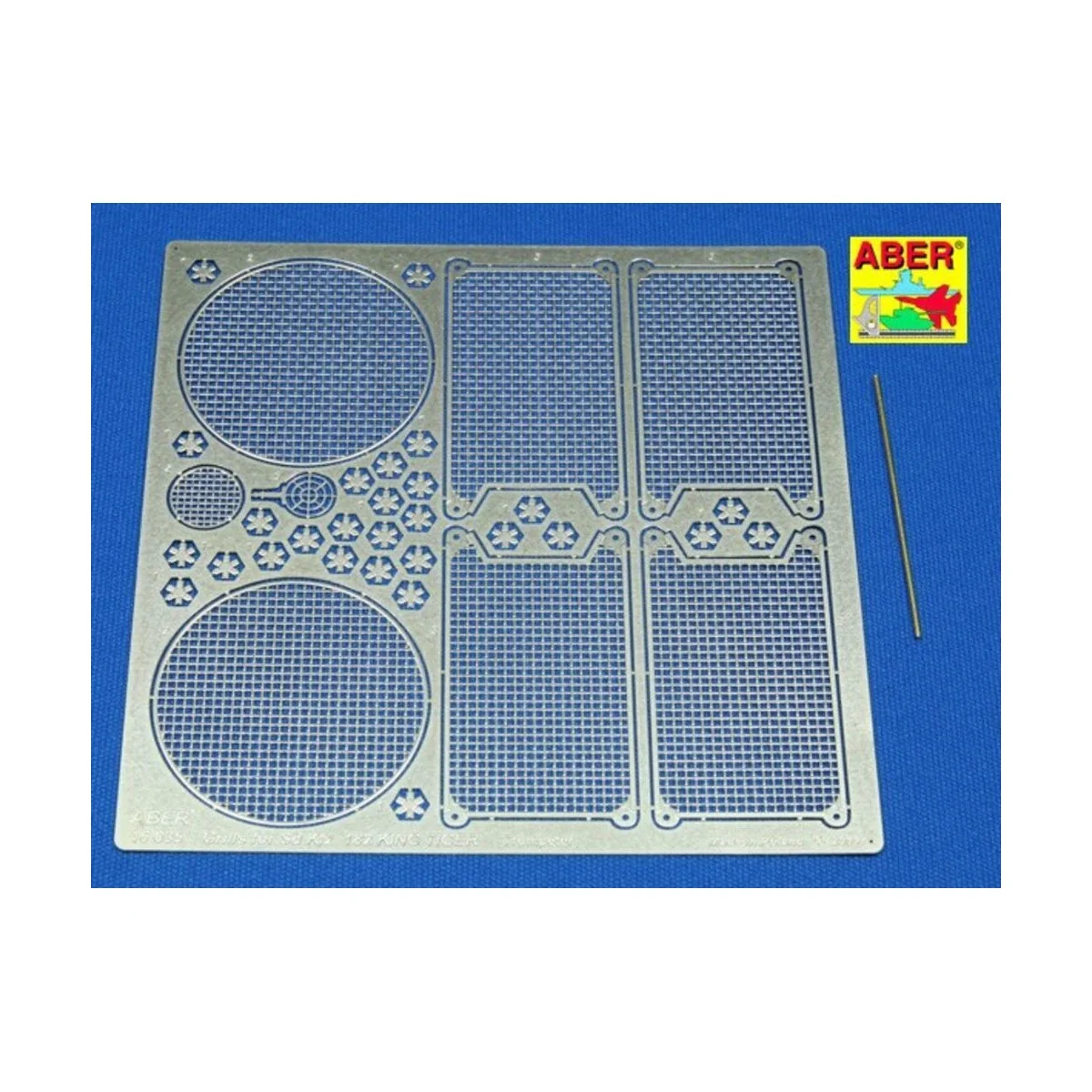 Tiger II - Vol.2B- Grilles, 1/16 - Aber Models 16035 Tiger II - Vol.2B- Grilles, 1/16 - Aber Models 16035