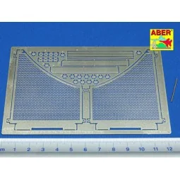 Tiger II Henshel- Vol.3- Anti Mine Mesh, 1/16 - Aber Models 16036