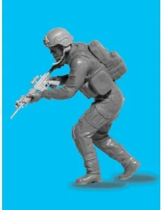 [NO_DESC] S.W.A.T. Team (4 figures), 1/24 - ICM DS2401 2