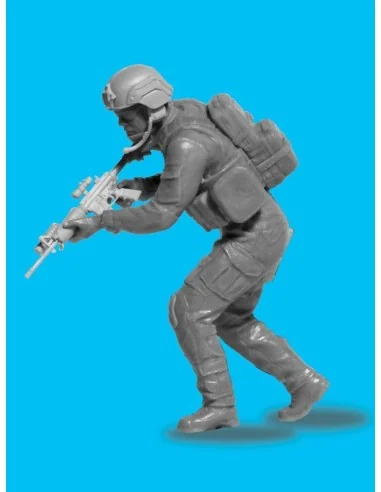 [NO_DESC] S.W.A.T. Team (4 figures), 1/24 - ICM DS2401