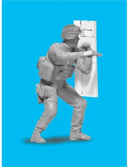 S.W.A.T. Team (4 figures), 1/24 - ICM DS2401
