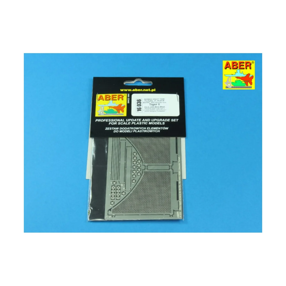 Tiger II Henshel- Vol.3- Anti Mine Mesh, 1/16 - Aber Models 16036