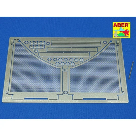 Tiger II Henshel- Vol.3- Anti Mine Mesh, 1/16 - Aber Models 16036