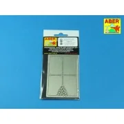 Tiger II Henshel- Vol.4- Armour for grilles - Aber Models 16037