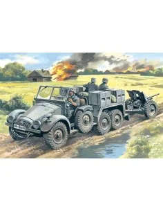 Krupp L2H143 Kfz. 69 with Pak 36 Gun, 1/72 - ICM 72461