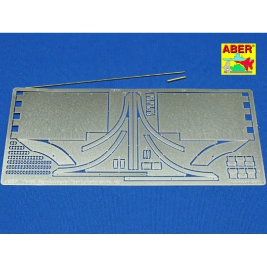 Tiger II - Vol.5- Front Fenders, 1/16 - Aber Models 16038 Tiger II - Vol.5- Front Fenders, 1/16 - Aber Models 16038