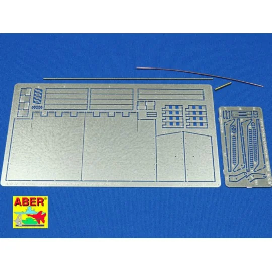 Tiger II - Vol.6- Rear Fenders, 1/16 - Aber Models 16039 Tiger II - Vol.6- Rear Fenders, 1/16 - Aber Models 16039