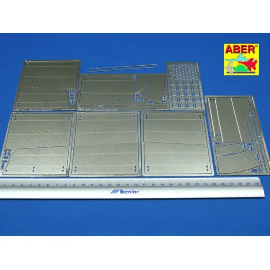 Tiger II - Vol.7- Side Fenders, 1/16 - Aber Models 16040