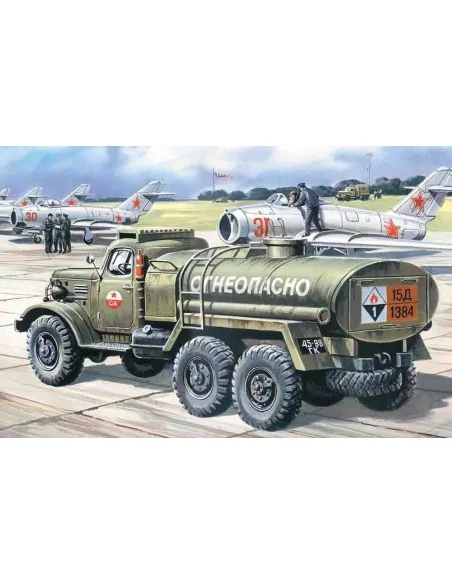 Russischer Militär-LKW Zil-157 Tankwagen, 1/72 - ICM 72561