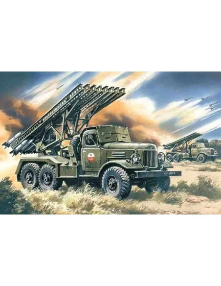 Russischer Raketenwerfer BM-13-16 Katiusha, 1/72 - ICM 72571