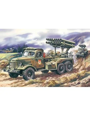 Russischer Raketenwerfer BM-14-16, 1/72 - ICM 72581