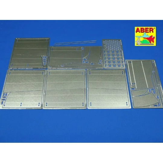 Tiger II - Vol.7- Side Fenders, 1/16 - Aber Models 16040