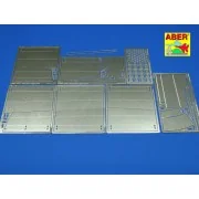 Tiger II - Vol.7- Side Fenders, 1/16 - Aber Models 16040