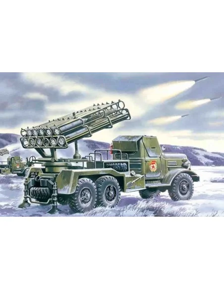 Russischer Raketenwerfer BM-24-12, 1/72 - ICM 72591