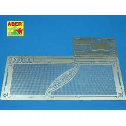 Tiger II Porsche -vol.8-Anti Mine Mesh, 1/16 - Aber Models 16042