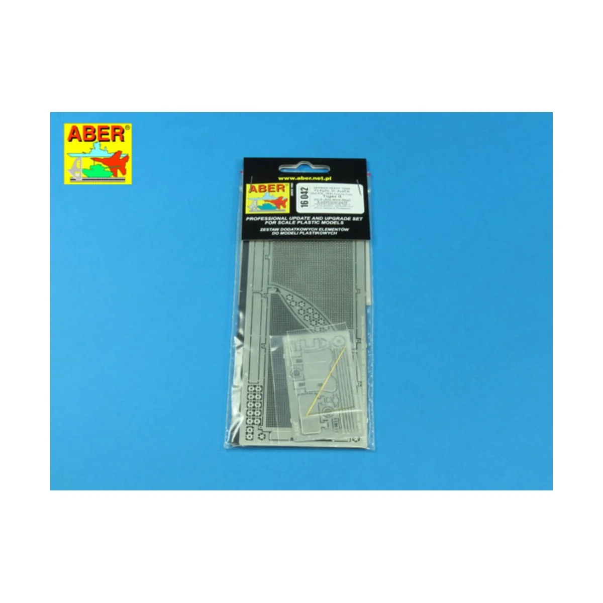 Tiger II Porsche -vol.8-Anti Mine Mesh, 1/16 - Aber Models 16042 Tiger II Porsche -vol.8-Anti Mine Mesh, 1/16 - Aber Models 16042