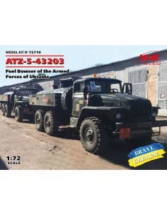 ATZ-5-43203, Fuel Bowser of the Armed Forces of Ukraine, 1/72 - ICM...