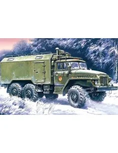 URAL-375A Kommandowagen, 1/72 - ICM 72712