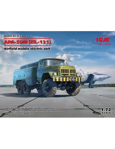APA-50M (ZiL-131), Airfield mobile electric unit, 1/72 - ICM 72815