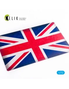 Great Britain Flag - Base - Acrylic 3 mm (280 x 180 mm) (170 g), 1/... 2