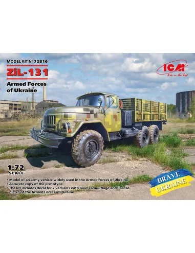 ZiL-131, Military Truck of the Armed Forces of Ukraine, 1/72 - ICM ...