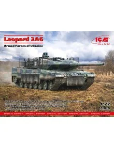 Leopard 2A6 of the Armed Forces of Ukraine, 1/72 - ICM 72820