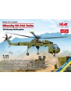 Sikorsky CH-54A Tarhe, US Heavy Helicopter (100% new molds), 1/35 -...