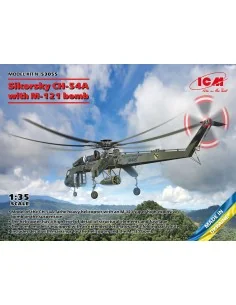 Sikorsky CH-54A Tarhe with BLU-82/B Daisy Cutter bomb, 1/35 - ICM 5...