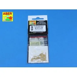 .50 cal. Amuunition with box set for M2 MG, 1/16 - Aber Models 16047