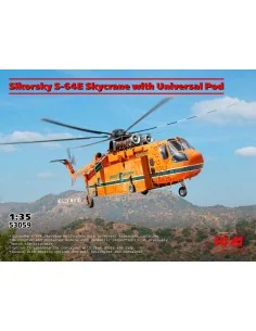 Sikorsky S-64E Skycrane with Universal Pod, 1/35 - ICM 53059