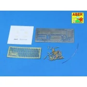 .50 cal. Amuunition with box set for M2 MG, 1/16 - Aber Models 16047