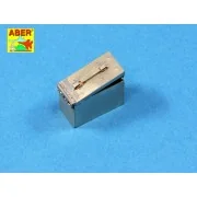 .50 cal. Amuunition with box set for M2 MG, 1/16 - Aber Models 16047