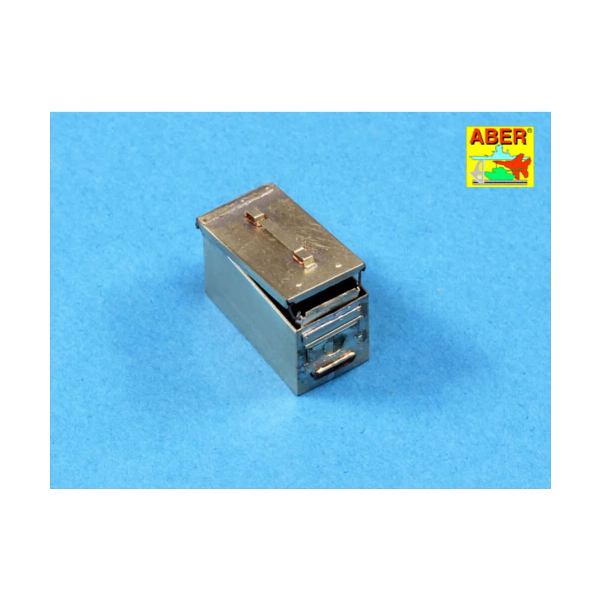 .50 cal. Amuunition with box set for M2 MG, 1/16 - Aber Models 16047