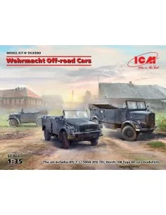 Wehrmacht Off-road Cars (Kfz1, Horch 108 Typ 40, L1500A), 1/35 - IC...