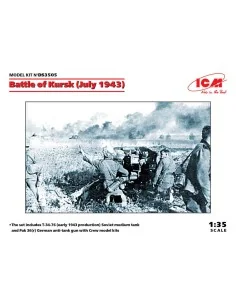 Battle of Kursk(July 1943)(T-34-76(early 1943), Pak 36(r )with Crew...