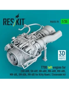 T700 left engine (SH-60B, SH-60F, HH-60H, MH-60R, MH-60S, MH-60L, U... 2