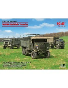 WWII British Trucks(Model W.O.T.6, Model W.O.T.8, Leyland Retriever...