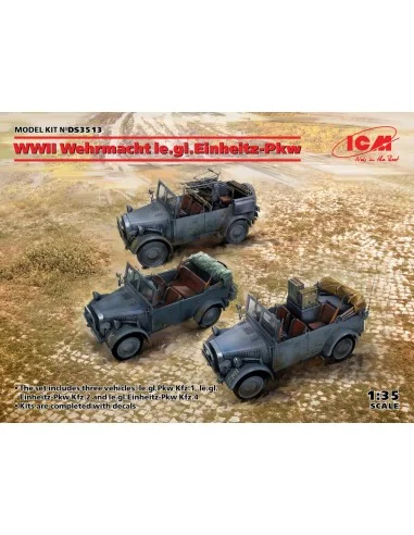 WWII Wehrmacht le.gl.Einheitz-Pkw(le.gl.PKWKfz.1, le.gl.Einheitz-Pk...