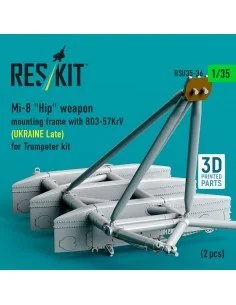Mi-8 Hip weapon mounting frame with BD3-57KrV (UKRAINE Late) for Tr... 2