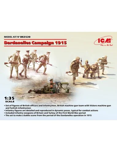 [NO_DESC] Dardanelles Campaign 1915, 1/35 - ICM DS3520