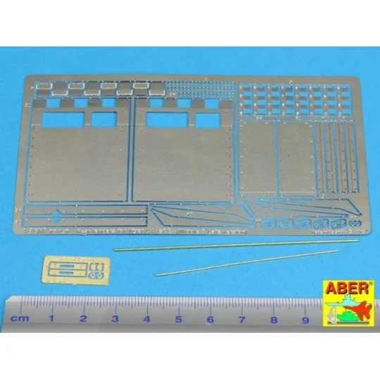 Rear fenders for Tiger I Ausf.E-(Late version), 1/16 - Aber Models ...