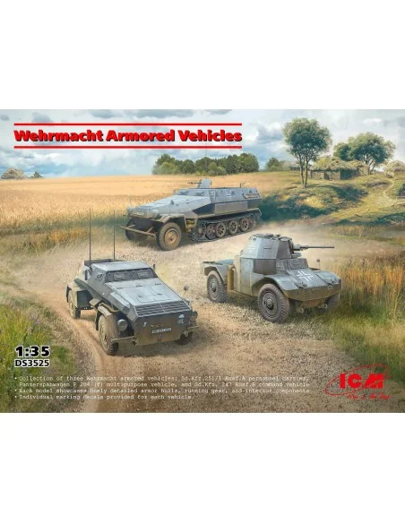 Wehrmacht Armored Vehicles, 1/35 - ICM DS3525