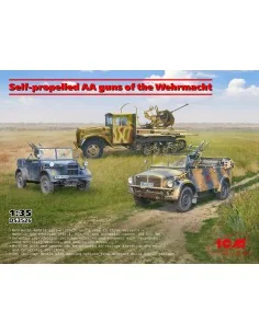 Self-propelled AA guns of the Wehrmacht2800, 1/35 - ICM DS3526