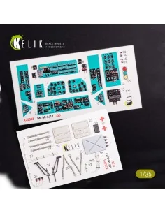 Mi-8MT/Mi-17 interior 3D decals for Trumpeter kit, 1/35 - Kelik K35003